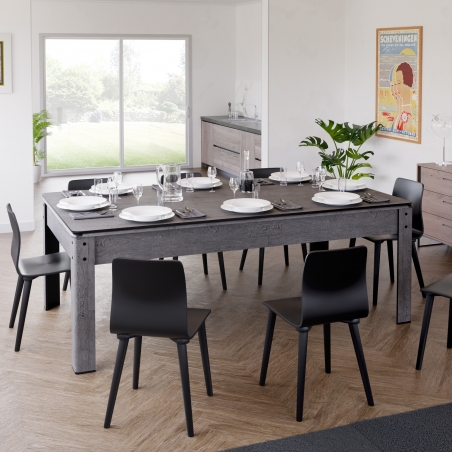 Billard Américain HARMONY 6Ft - 206,5 x 116,5 x 80 cm avec accessoires et plateau dînatoire - Gris Billard Américain HARMONY 6Ft - 206,5 x 116,5 x 80 cm avec accessoires et plateau dînatoire - Gris