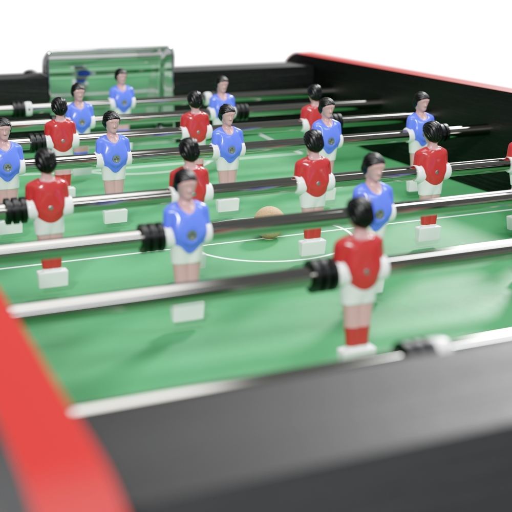 Babyfoot bistrot Derby noir 148x75x94 cm