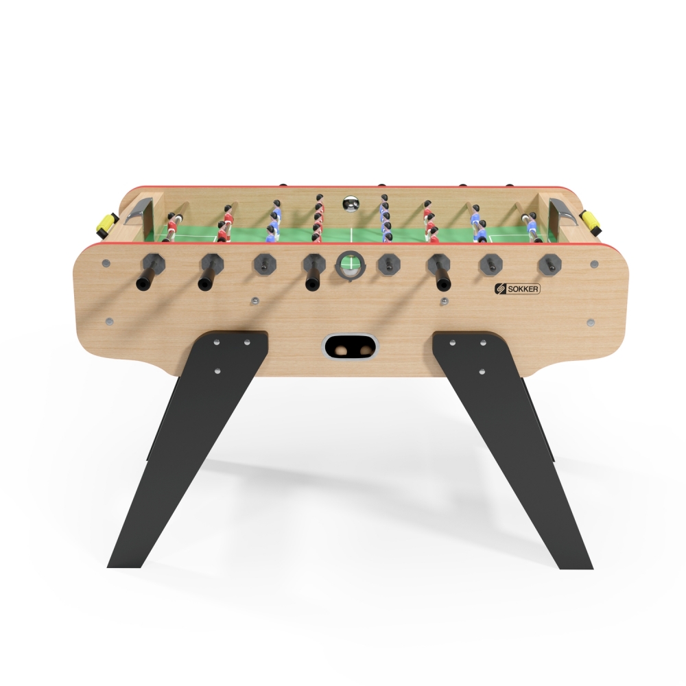 Babyfoot bistrot Derby bois 148x75x94 cm