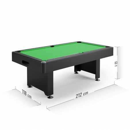 Billard americain plateau dinatoire et retour de boules - Tapis vert