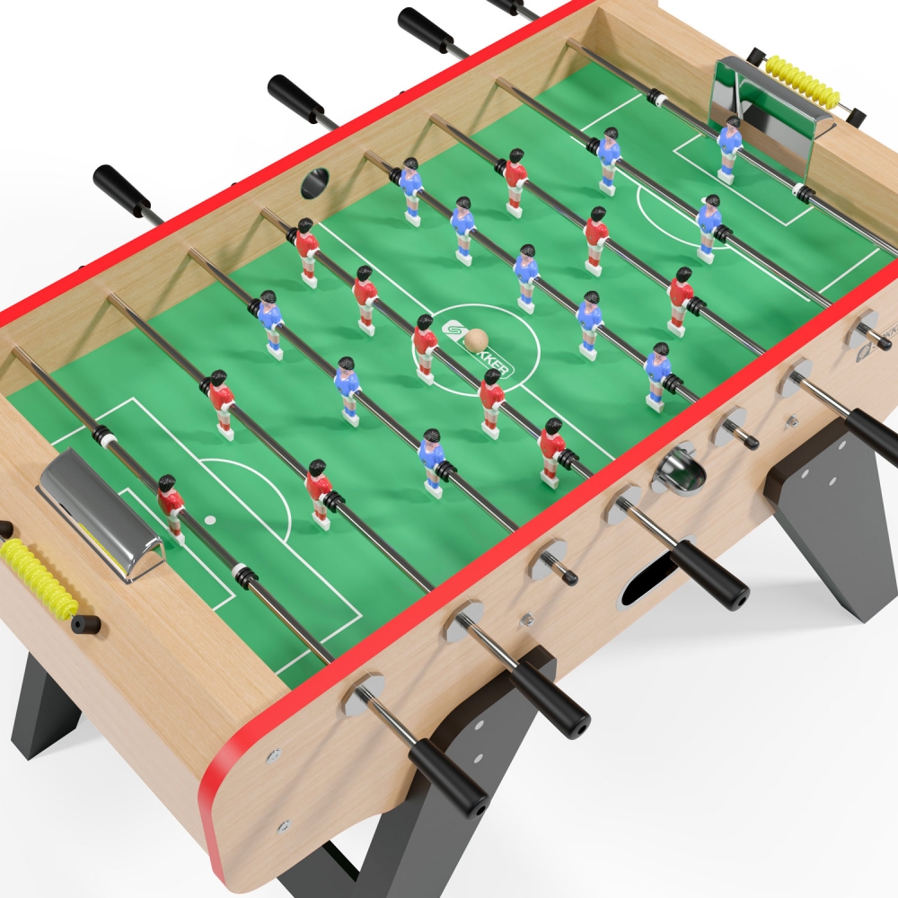 Babyfoot bistrot Derby bois 148x75x94 cm
