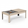 Billard convertible bois Chene 226 x 126cm - Ambiance Billard convertible bois Chene 226 x 126cm - Ambiance